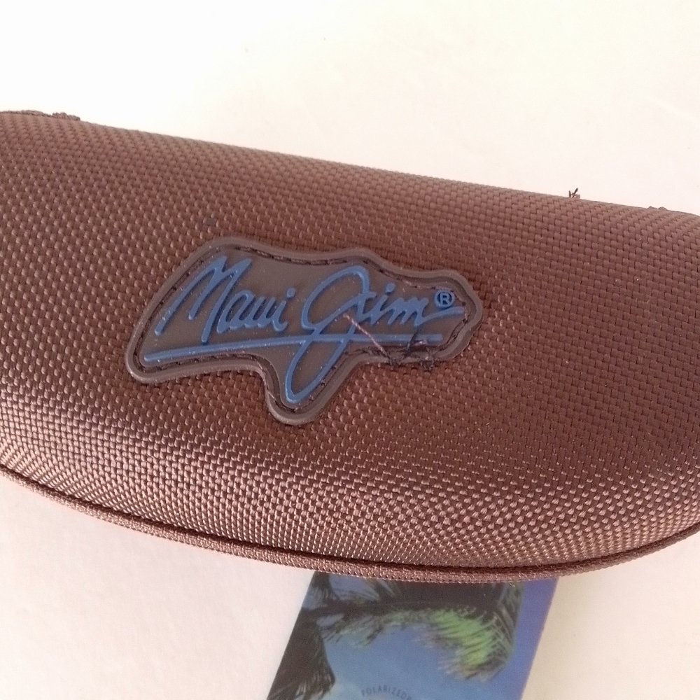 Maui Jim brown sunglasses case - Picture 2 of 8